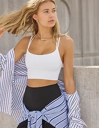 OFFLINE By Aerie Real Me Hold Up! Strappy Sports Bra