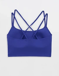 OFFLINE By Aerie Real Me Hold Up! Strappy Sports Bra