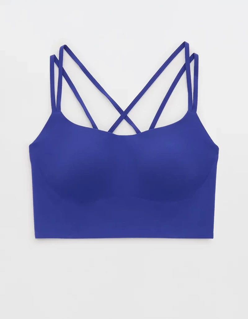 OFFLINE By Aerie Real Me Hold Up! Strappy Sports Bra