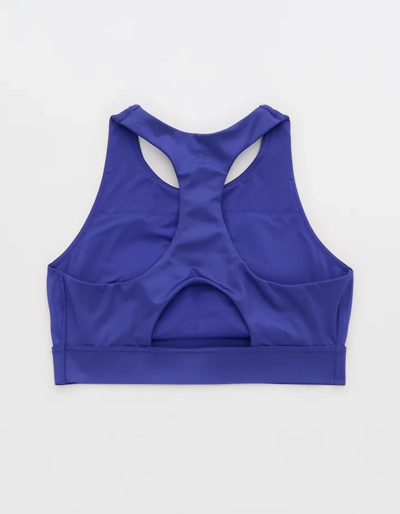 OFFLINE By Aerie Goals Gloss High Neck Sports Bra