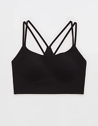 OFFLINE By Aerie Real Me Hold Up! Layered Sports Bra