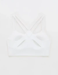 OFFLINE By Aerie Real Me Hold Up! Layered Sports Bra