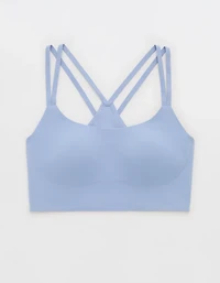 OFFLINE By Aerie Real Me Hold Up! Layered Sports Bra