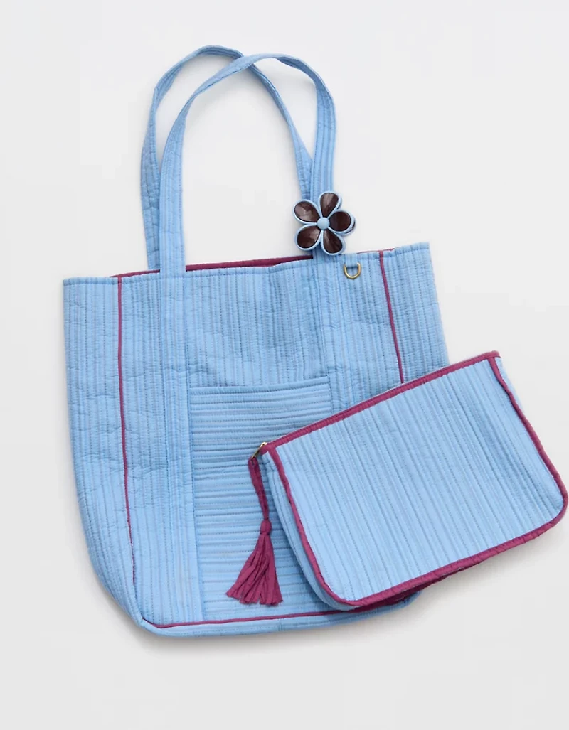 Aerie Quilted Tote Bag