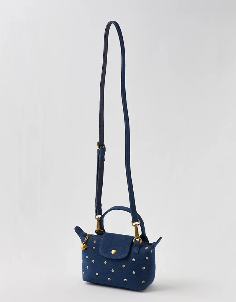 Aerie Mini Denim Pouchette