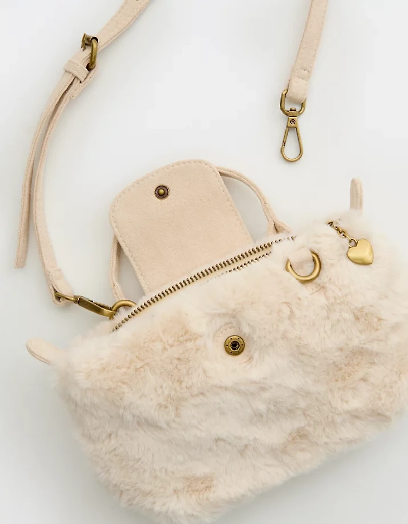 Aerie Mini Fur Pouchette