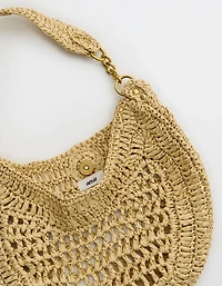 Aerie Straw Shoulder Bag