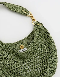 Aerie Straw Shoulder Bag