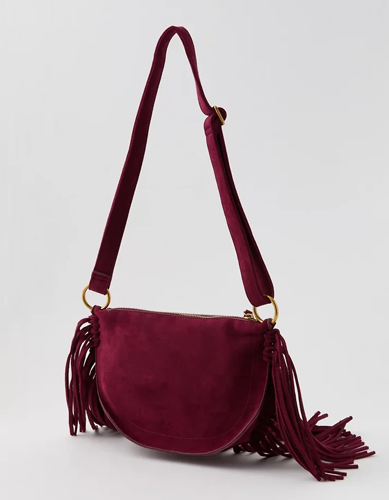 Aerie Fringe Boho Bag