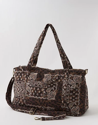 Aerie Quilted Duffle Bag