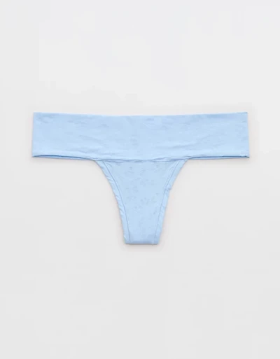 SMOOTHEZ Everyday Jacquard Thong Underwear