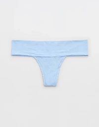 SMOOTHEZ Everyday Jacquard Thong Underwear