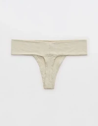 SMOOTHEZ Everyday Jacquard Thong Underwear