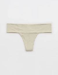 SMOOTHEZ Everyday Jacquard Thong Underwear