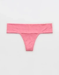 SMOOTHEZ Everyday Jacquard Thong Underwear