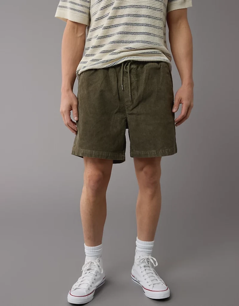 AE 7" Flex Corduroy Lived-In Trekker Short