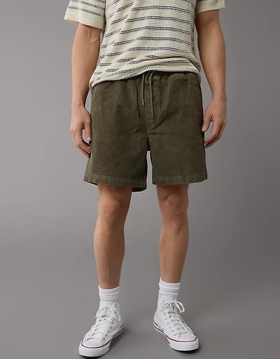 AE 7" Flex Corduroy Lived-In Trekker Short
