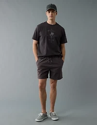 AE 7" Flex Linen-Blend Trekker Short