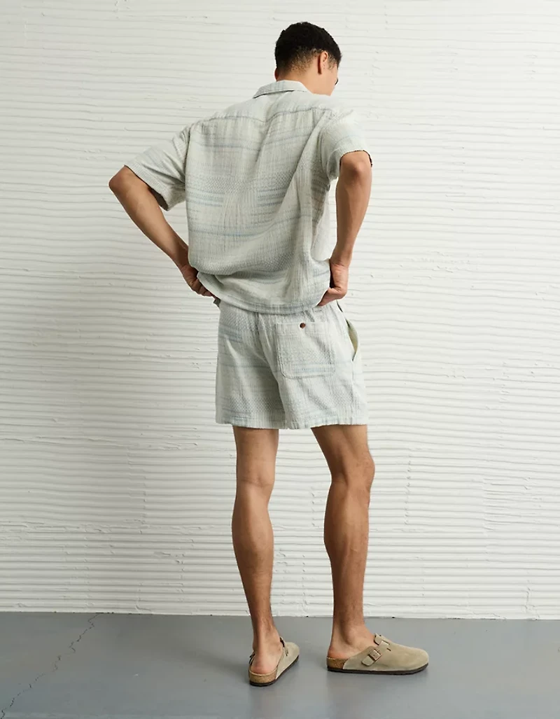 AE 5" Textured Striped Lived-In Trekker Short