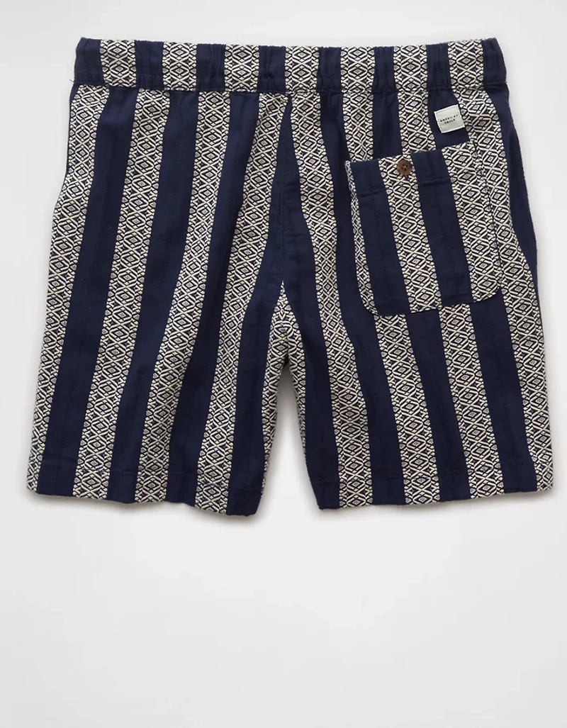 AE 7" Textured Striped Lived-In Trekker Short