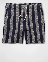 AE 7" Textured Striped Lived-In Trekker Short