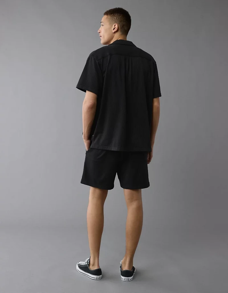AE 5" Flex Knit Striped Trekker Short