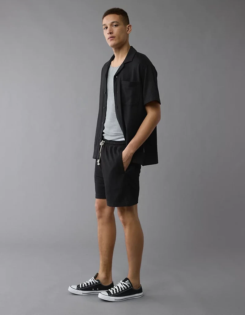 AE 5" Flex Knit Striped Trekker Short