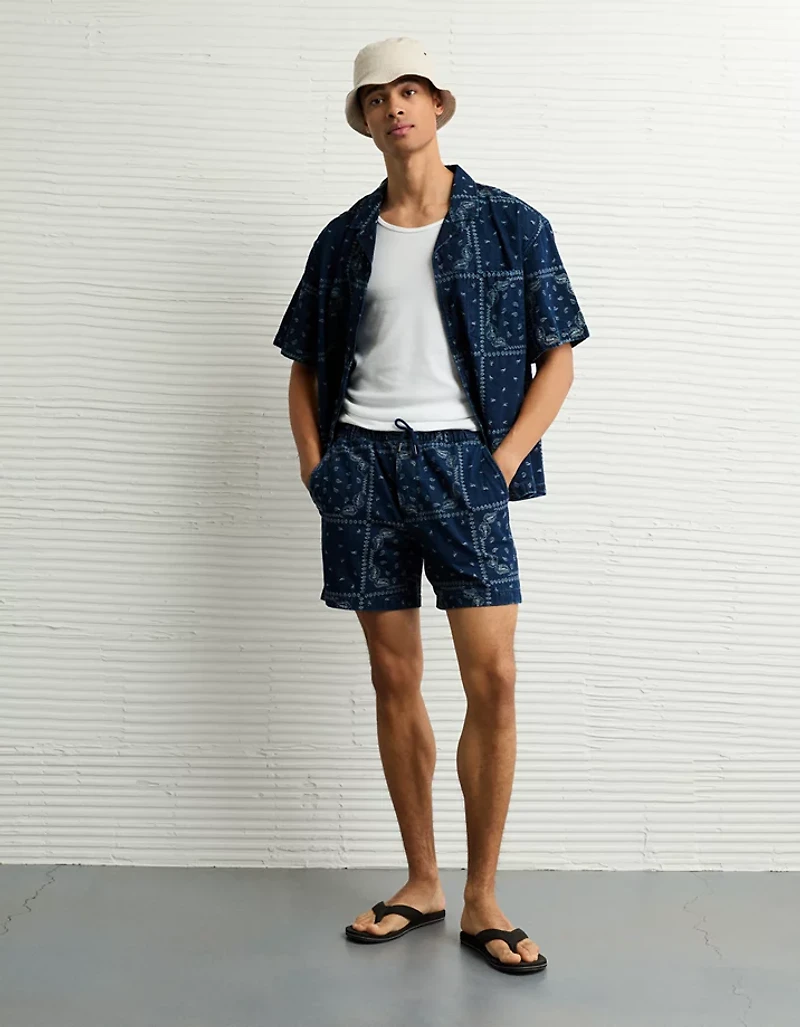 Short Trekker bandana de style déjà porté 7 po AE