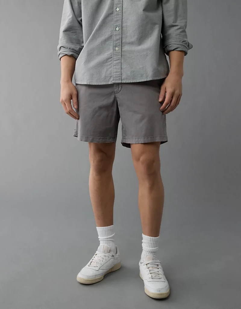 AE 7" Flex Khaki Short