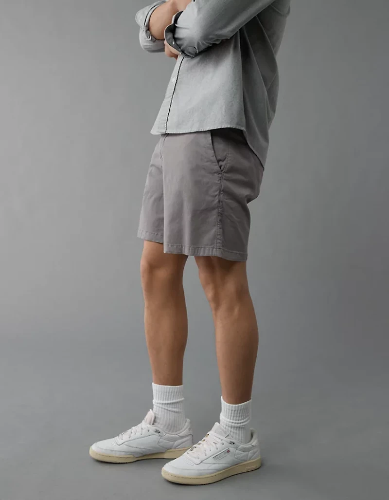 AE 7" Flex Khaki Short