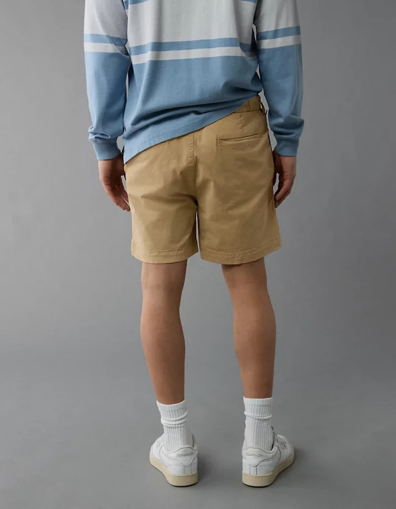 AE 7" Flex Khaki Short