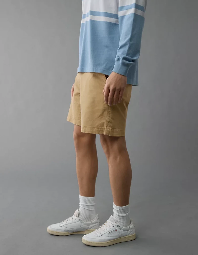 AE 7" Flex Khaki Short