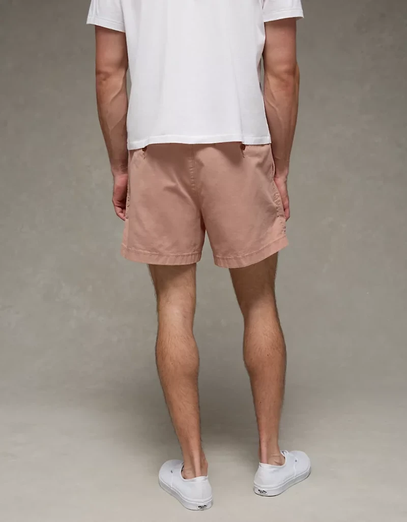 AE 5" Flex Lived-In Khaki Short