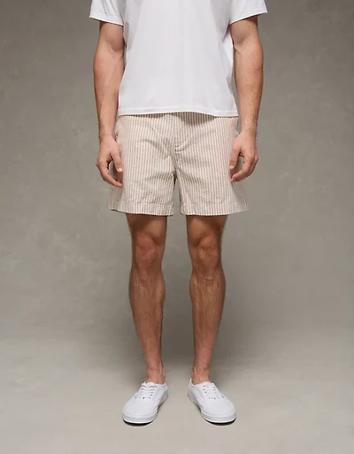 AE 5" Flex Lived-In Khaki Short