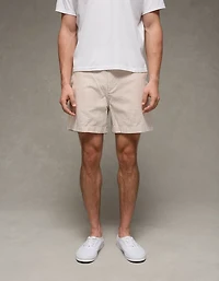 AE 5" Flex Lived-In Khaki Short