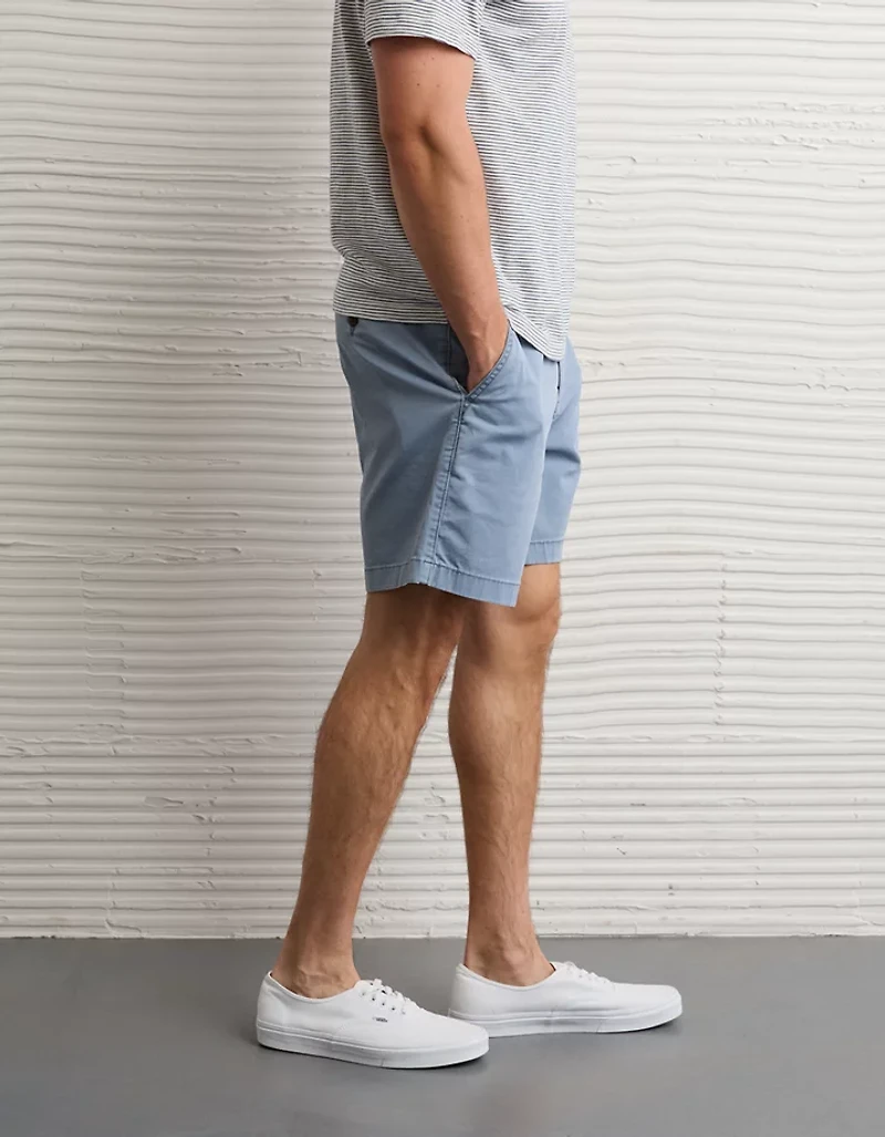 Short kaki Flex de 7 po AE