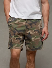 AE 7" Flex Lived-In Khaki Short