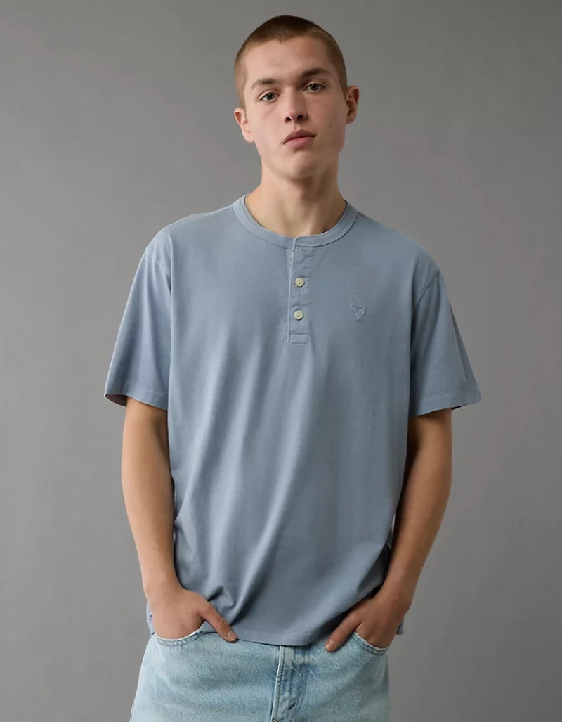 AE Lived-In Henley T-Shirt