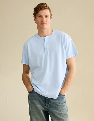 AE Vintage Relaxed Fit Henley T-Shirt