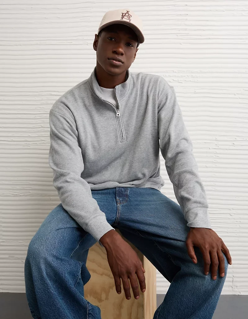 AE Boxy Quarter-Zip Thermal