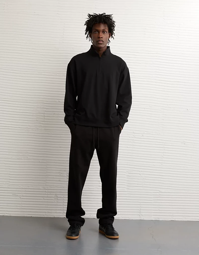 AE 24/7 Boxy Quarter-Zip Sweatshirt