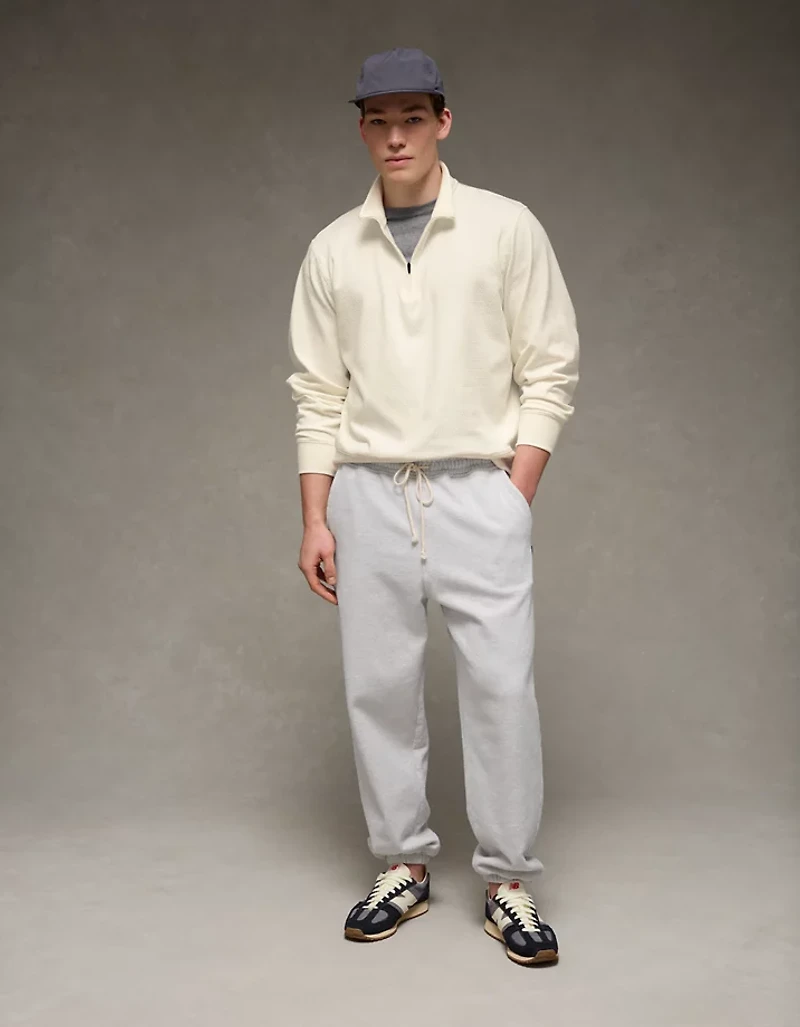 AE 24/7 Boxy Quarter-Zip Sweatshirt