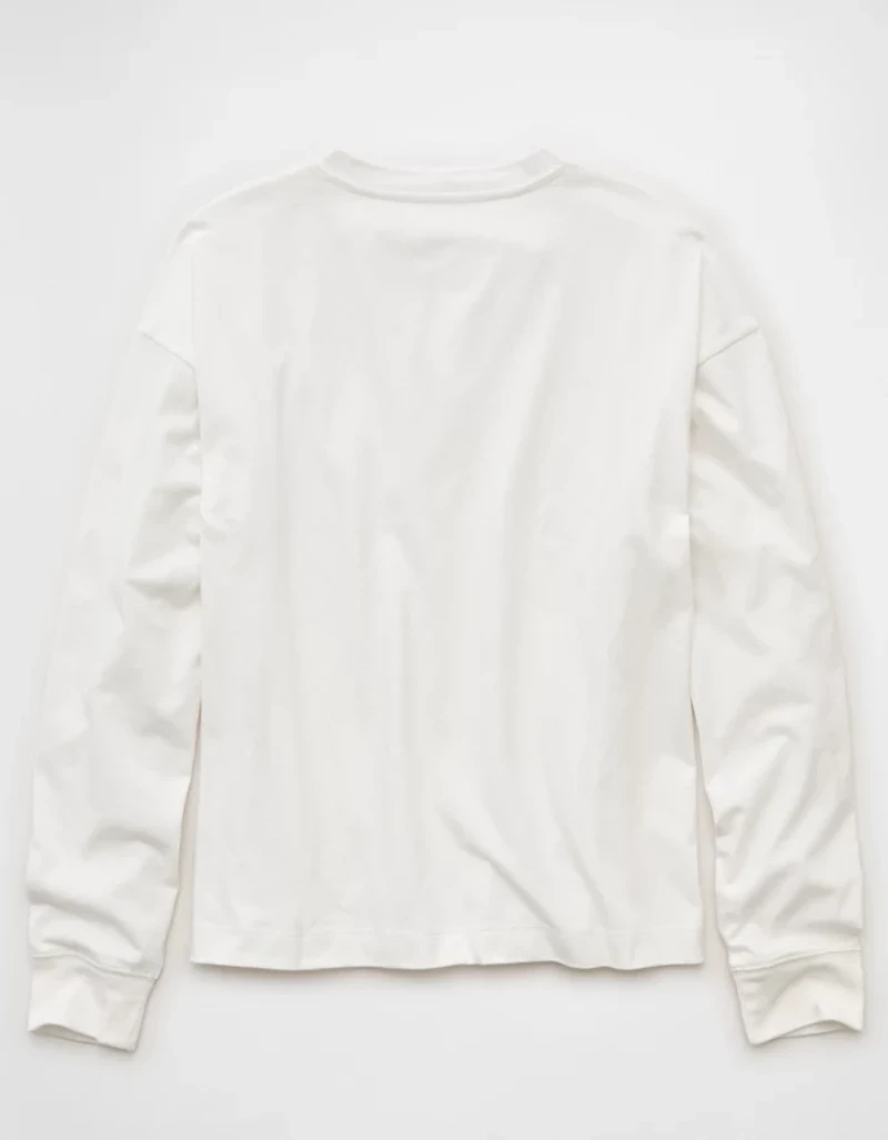 AE Boxy Fit Lightweight Henley T-Shirt