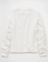 AE Boxy Fit Lightweight Henley T-Shirt