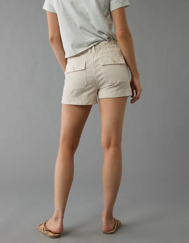 AE Stretch High-Waisted Relaxed Utility Short