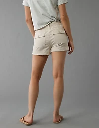 AE Stretch High-Waisted Relaxed Utility Short