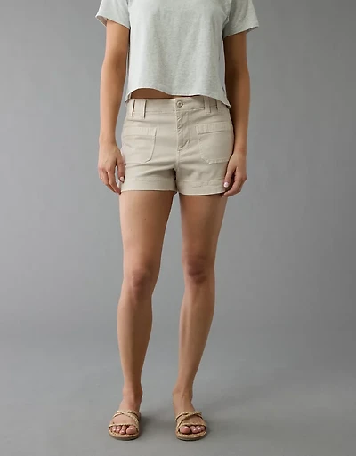 AE Stretch High-Waisted Relaxed Utility Short