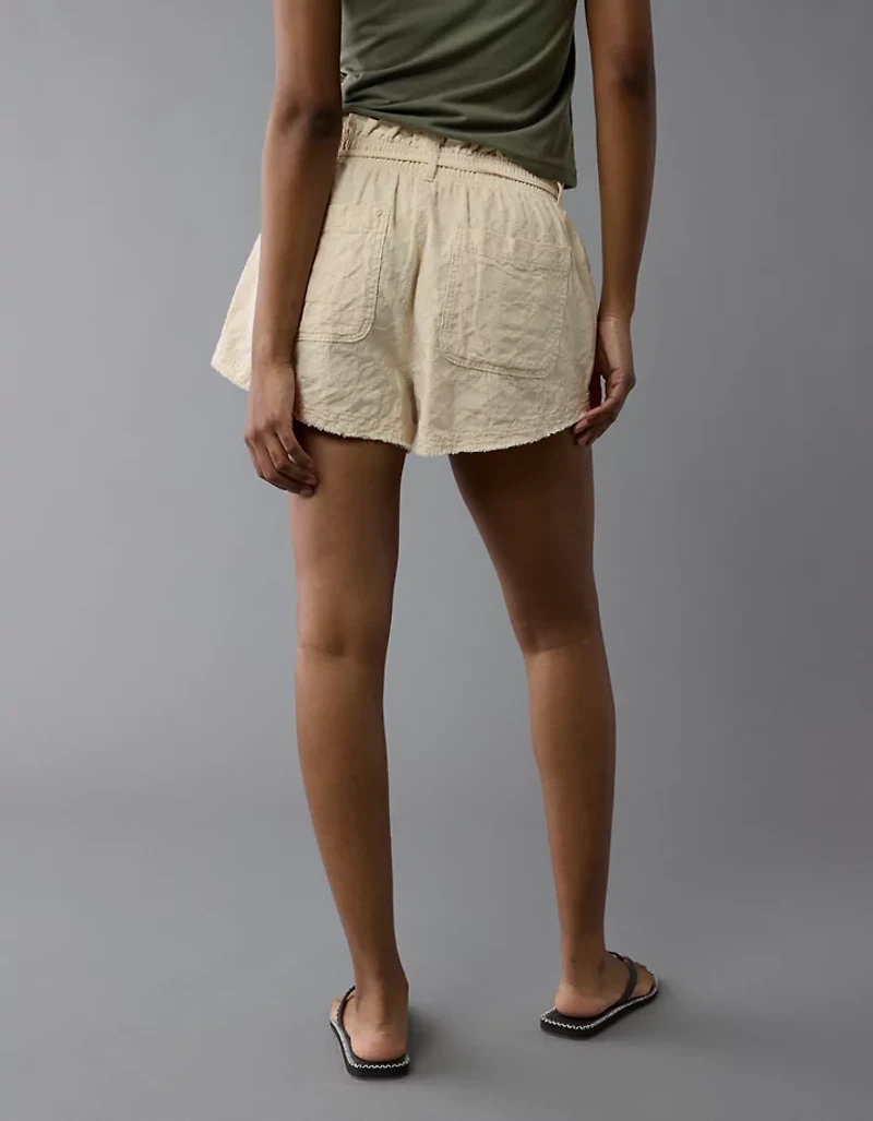 AE High-Waisted Paperbag Waist Short