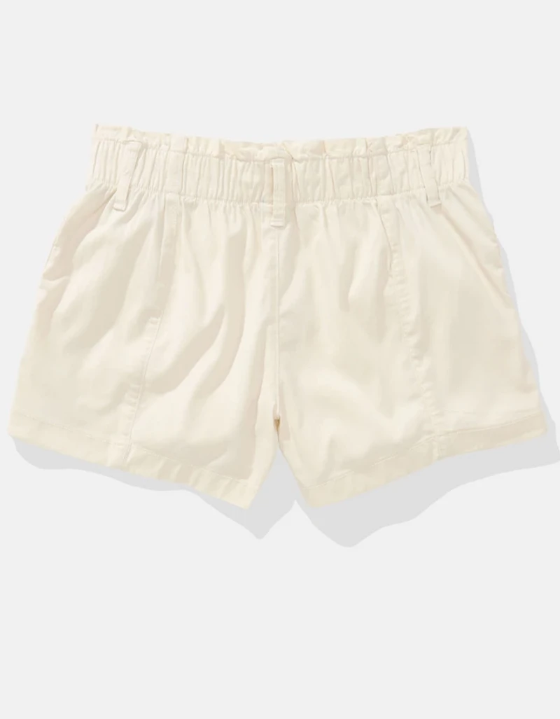 Short à ceinture élastique taille haute AE