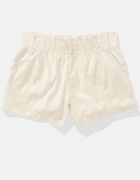 Short à ceinture élastique taille haute AE